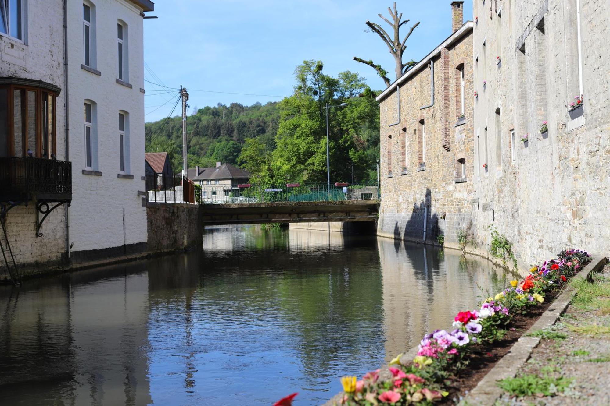 Aux Berges Du Bocq Villa Yvoir Exteriör bild
